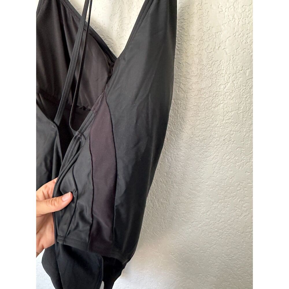 J. Crew NWT Black Womens Size 18 One Piece Swimsuit - Picture 3 of 9